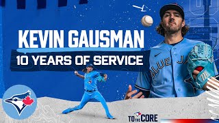 Congratulations to Kevin Gausman on reaching 10 years of Major League service [upl. by Leeanne471]