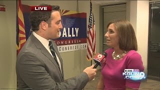 McSally defeats Barber by 161 votes CD2 race headed for recount [upl. by Ennasirk]