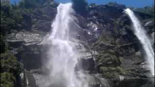 Cascate di Piuro Chiavenna [upl. by Nawud]