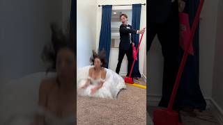 Bride falls thru the floor 😱 [upl. by Perce536]