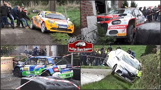 Rallye du Condroz 2022  BEST OF CRASHES [upl. by Jarlathus262]