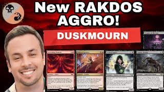 My FAVORITE DUSKMOURN STANDARD Deck is NEW RAKDOS AGGRO… [upl. by Kinna831]