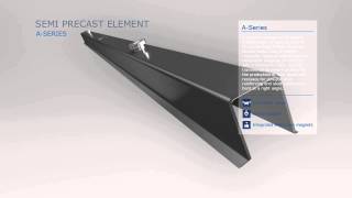 Formwork profiles for the production of semi precast elements [upl. by Sachiko]