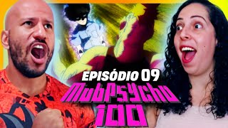 INVADINDO A ORGANIZAÇÃO GARRA MOB PSYCHO 100 EP 09 REACT E ANÁLISE [upl. by Dumas]