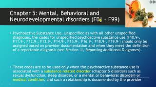 Chapter 5 ICD guidelines  ICD10CM 20212022  Updated ICD 10 Guidelines  2022  Medical Coding [upl. by Damha]