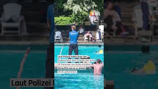 Bademeister in Freibad zusammengeschlagen nius sommer freibad [upl. by Ihcas]