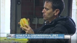 CNNs Dr Gupta Fruitarian eats 25 lbs of fruit [upl. by Elnukeda26]