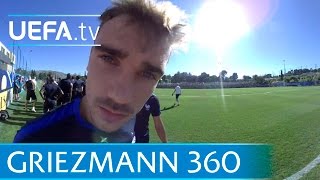 Griezmann amp Payet having fun with UEFAs 360 cam [upl. by Dachy]