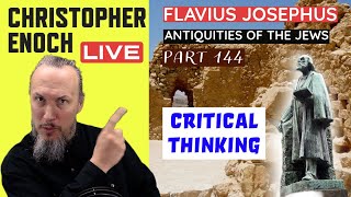 LIVE Bible QampA  Critical Thinking  Josephus  Antiquities Book 9  Ch 10 Part 144 [upl. by Marron425]