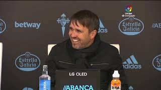 Rueda de prensa RC Celta vs Levante UD [upl. by Thomsen991]