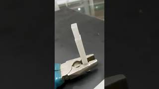 Melting plastic with heat gun [upl. by Hsemin]