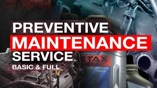 PREVENTIVE MAINTENANCE SERVICE  BASICampFULL SERVICE [upl. by Omrellug816]