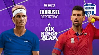 👑🎾 RAFAEL NADAL vs NOVAK DJOKOVIC  EN DIRECTO EL SIX KINGS SLAM DE TENIS [upl. by Nnateragram]