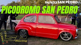 PICO SAN PEDRO  CLASES 9 y 10 Fiat 600 16 16vSP RACING [upl. by Adnocahs439]