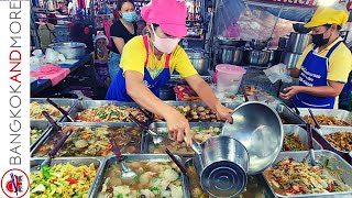 A STREET FOOD Journey Through Rayongs Night Bazaar Discovering Thai Cuisine [upl. by Thaine]