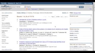 Searching PubMed with Keywords [upl. by Yelhsa]