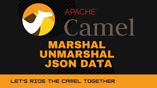 Apache Camel  Marshal and Unmarshal JSON [upl. by Lemon]