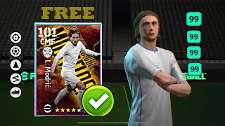 Free Modric Max level training and review Efootball 2024  The blast [upl. by Lebbie652]