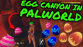 Where to Find TONS OF EGGS in PALWORLD Palworld Tips and Tricks [upl. by Rednav]