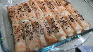 Baklavalık Yufkadan Pratik Börek Tarifi  Aniden gelen misafirlere en pratiğinden börek 💯 [upl. by Isaac]