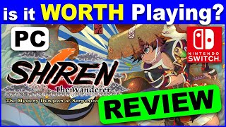 Shiren the Wanderer The Mystery Dungeon of Serpentcoil Island REVIEW PC amp SWITCH [upl. by Adihsar]