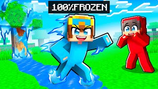 Nico Got 100 FROZEN In Minecraft [upl. by Fagen]