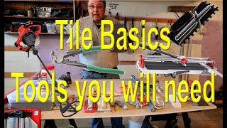 🔨Tile basics tools you need🔨 [upl. by Russian]