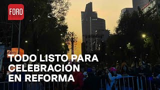 Celebración 2024 con Rubén Blades en Reforma Ciudad de México  Las Noticias [upl. by Kobylak]