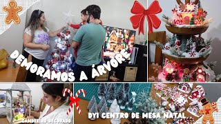 Já cheira a Natal  Decoramos a árvore  Dyi Centro Mesa  Momentos em Família [upl. by Shih213]