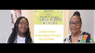 Zariah Jones Gold Award Project OCCLIVING [upl. by Gery]