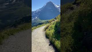 Coming home to Switzerland 🥰🇨🇭switzerland swissalps Männlichenbahn Grindelwald [upl. by Tomkins]