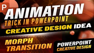 Amazing🔥PowerPoint Presentation Template🔥Morph Transition in ppt powerpoint visionaapka ppt [upl. by Hogle147]