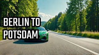 Berlin to Potsdam Driving Tour  4K HDR Ultra HD  Scenic Road Trip in Germany [upl. by Ivgnout]