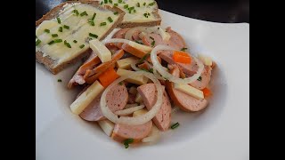 Wurstsalat mit Käse Im Sommer genau das richtige [upl. by Duke896]