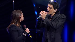 TESTO Emma e Bresh  Medley Tiziano Ferro  Sanremo 2024 Serata Cover [upl. by Marylin]