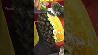 I LOVE PINEAPPLE 🍍🍍🍍 pineapple fruit fruitcutting fruitcarving shortvideo shorts short [upl. by Platas]