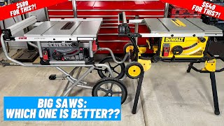 DeWALT DWE7491RS vs Skilsaw SPT9911  Side By Side Comparison [upl. by Trocki399]