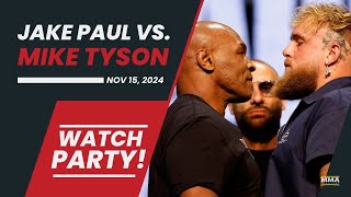 🔴 Jake Paul vs Mike Tyson LIVE STREAM  Watch Party amp Results  MMA Fighting [upl. by Rofotsirk260]