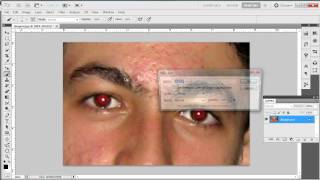 Vídeo aula Photoshop cs5  Retirando Olhos Vermelhos Aula 09 [upl. by Prosperus285]