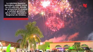 Inicia la Feria Ganadera 2017 en Culiacán [upl. by Abehs]