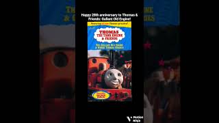 Happy 28th Anniversary to Thomas amp Friends Gallant Old Engine VHS 📼 [upl. by Dempster]