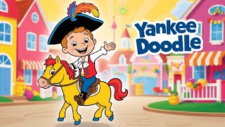 Yankee Doodle  Fun Animated Nursery Rhyme and Song for Kids [upl. by Oecam]