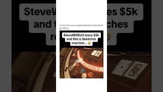 his reaction is insane 😂 gambling shorts casino trending trendingshorts [upl. by Mayman]