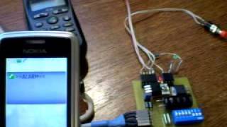 Tiny GSM alarm system  disarming system [upl. by Sillek]