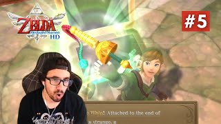 The Silent Realm amp A WHIP The Legend of Zelda Skyward Sword HD  Blind Live Playthrough  Part 5 [upl. by Eniamrej]