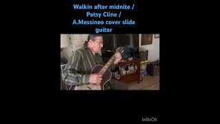 WalkinAfterMidnite PatsyCline Slideguitar instrumental countrymusic OpenDtunning [upl. by Charin]