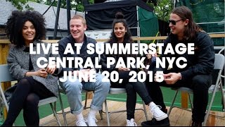 Jungle Ibeyi  Sunni Colón Live At SummerStage NYC [upl. by Kelsey]