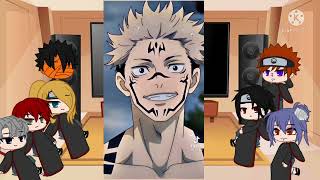 Akatsuki react to Jujutsu Kaisen  Part one  Naruto  JJK [upl. by Mikeb898]