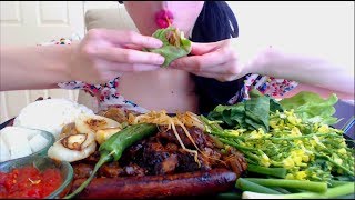 ASMR EATING SOUNDS KOREAN BBQ  BULGOGI CHICKEN  NO TALKING [upl. by Edlyn]