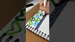 10 Seconds of Satisfying ASMR Marker Sounds  Easy Sketchbook Doodles [upl. by Katerine]